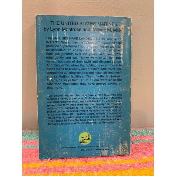 The United States Marines by Montross & Miller 1967 Paperback English - Picture 6 of 6